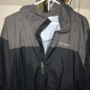 Men’s Colombia rain jacket, XL